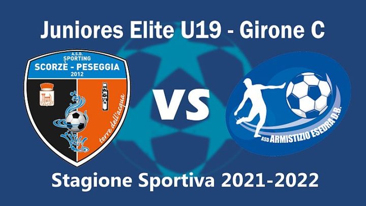 Calcio Armistizio Esedra don Bosco 6^ giornata Juniores Elite U19 Girone C Stagione sportiva 2021 2022